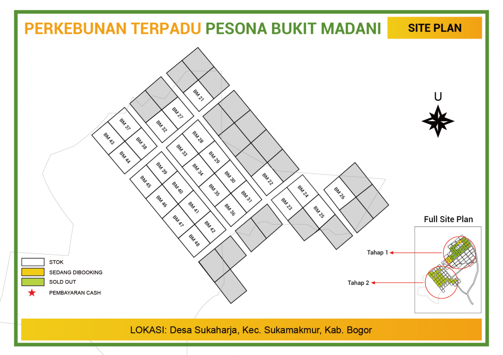Site plan Pesona Bukit Madani tahap 2