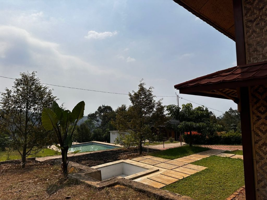 Ready kebun durian bawor terawat dan siap panen plus villa besar 2 lantai siap huni dan siap di sewakan